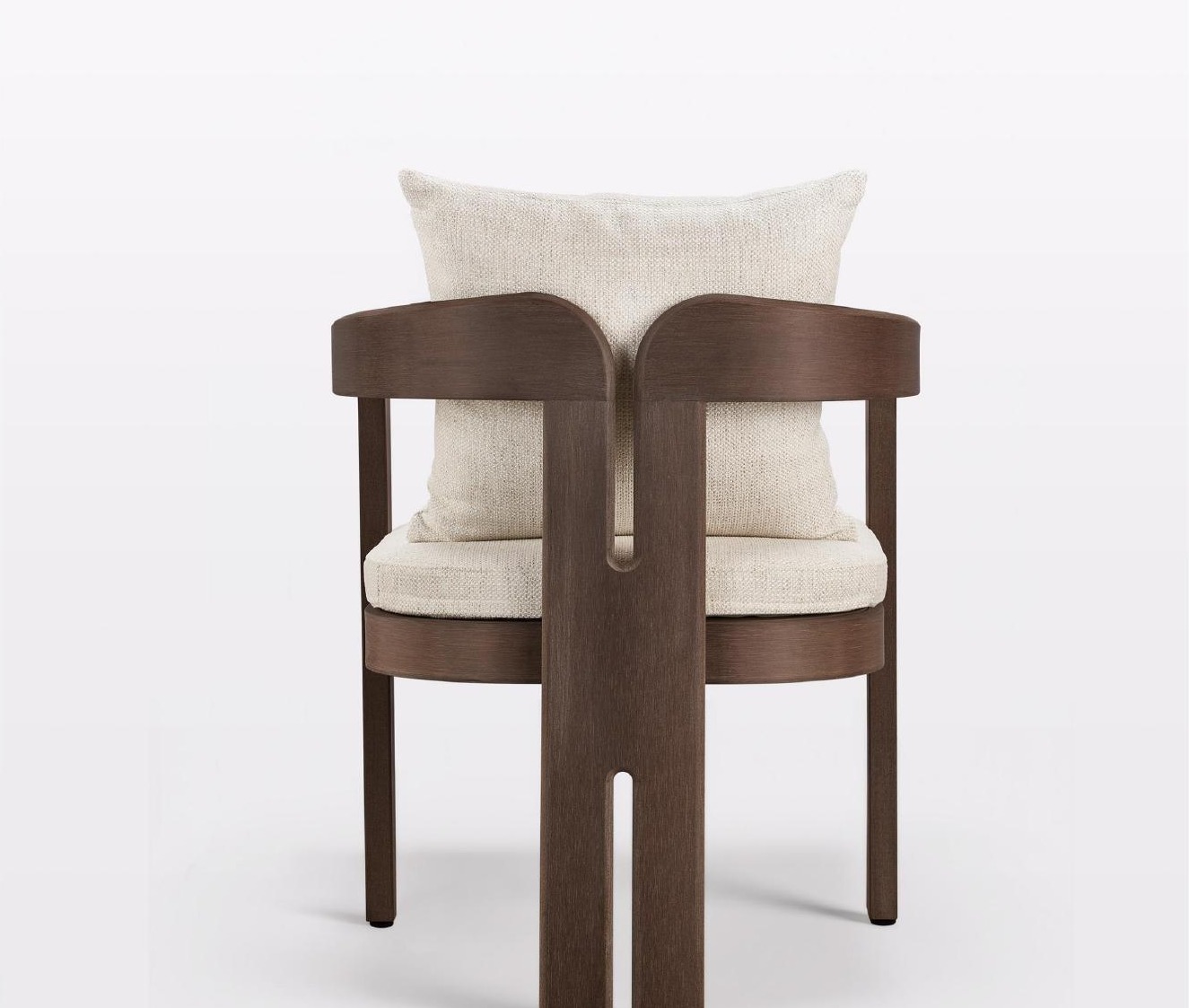 Curved Sumparwood chair component shaped in the workshop